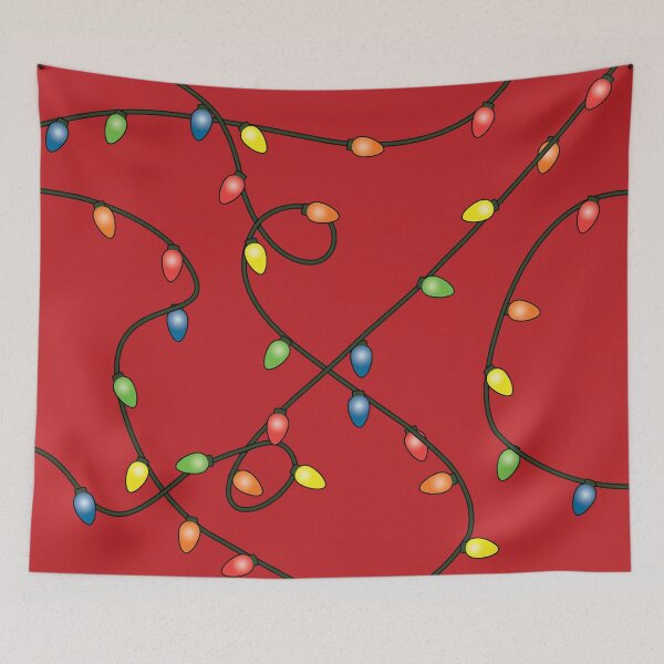 Item preview, Christmas Holiday Lights - Red designed and sold by HectorCantres.