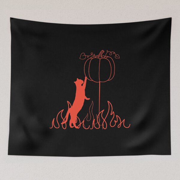 Item preview, A hellish cat for halloween! designed and sold by Slavic-Design.