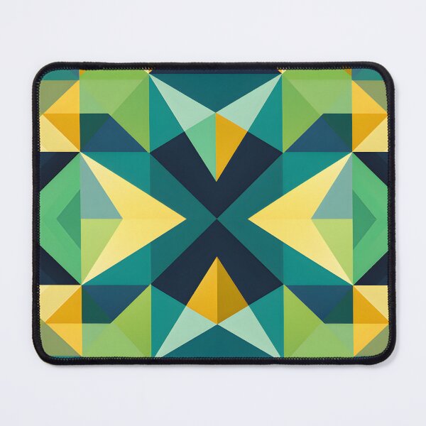 Item preview, Great green complex geometric pattern alternates. designed and sold by maii7879.