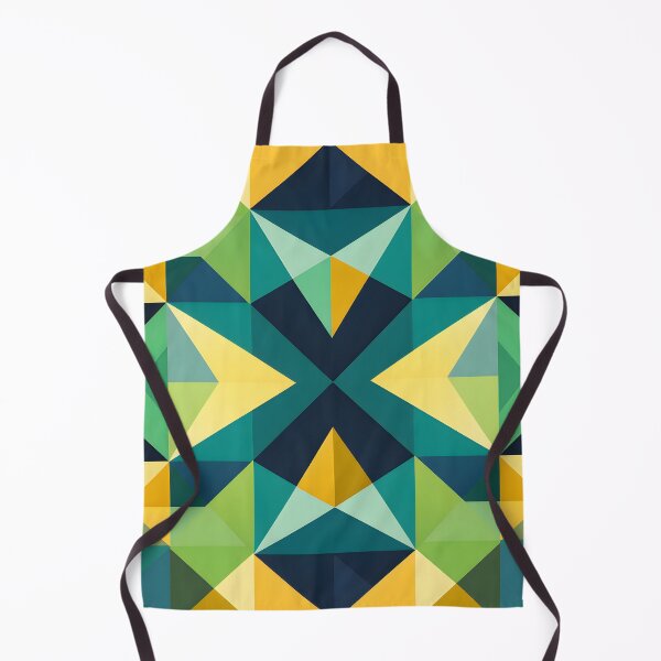Item preview, Great green complex geometric pattern alternates. designed and sold by maii7879.