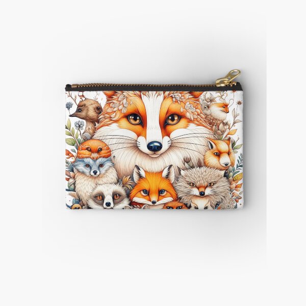 Item preview, Super Cute Animals, Fox and friends  designed and sold by Growthmind7.