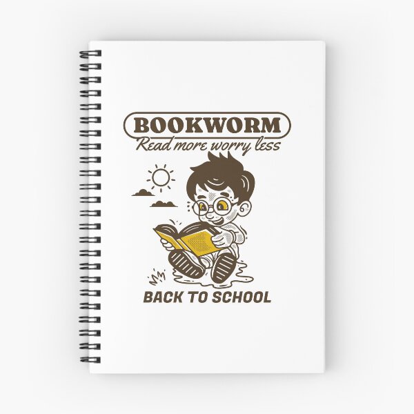 Item preview, Bookworm, read more worry less designed and sold by adipra.