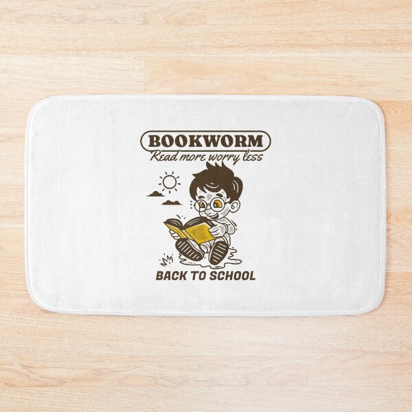 Item preview, Bookworm, read more worry less designed and sold by adipra.