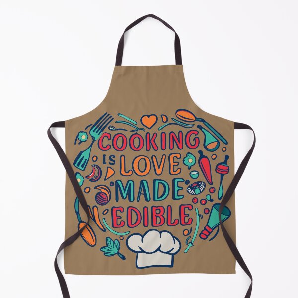 Item preview, Cooking is Love Made Edible – Typography designed and sold by By Nayla.
