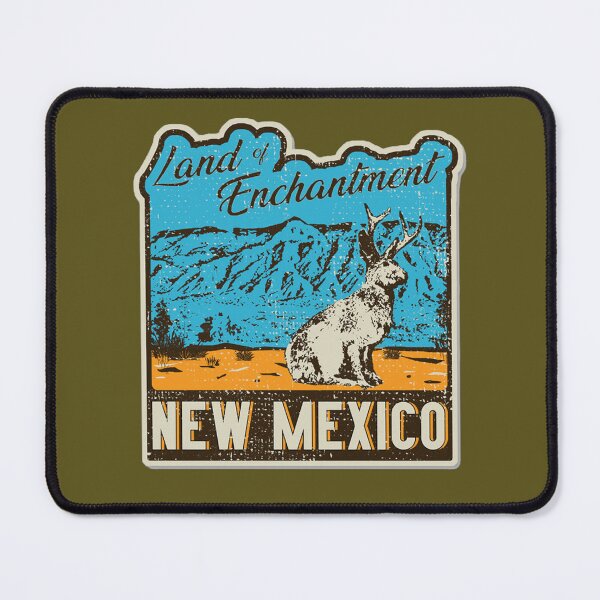 Item preview, Land of Enchantment New Mexico Jackalope Roadside Shirt designed and sold by inb4.