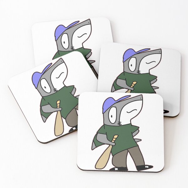 Item preview, Baseball Sharkey designed and sold by SharkeyArtist.