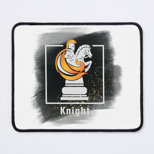 Item preview, Chess knight on fire designed and sold by Parur23.