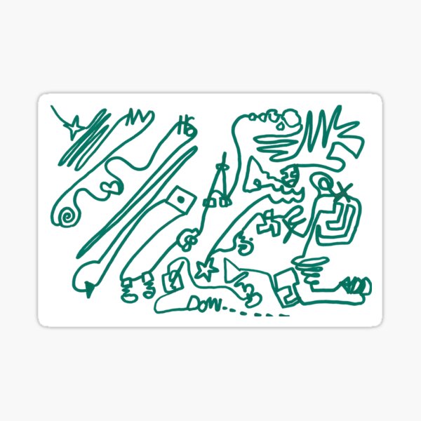 Life Line Just Past Thirty Sticker