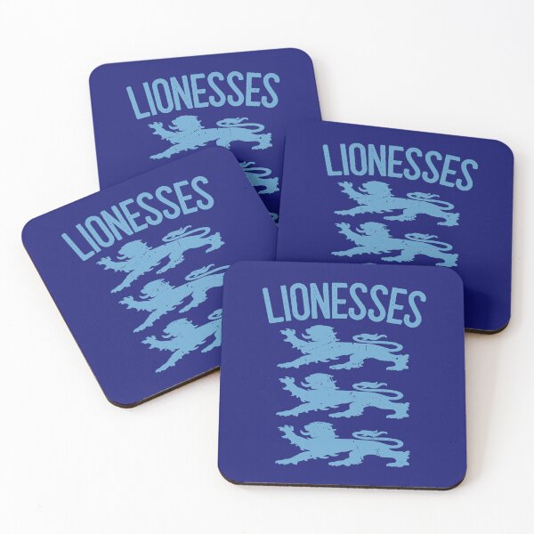 Item preview, Lionesses, Retro Three England Lions designed and sold by HalfCat.