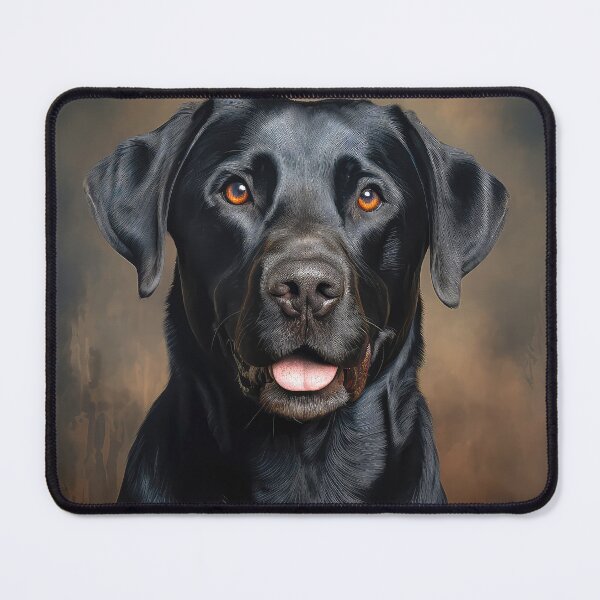 Item preview, Portrait of a Black Labrador Retriever designed and sold by Elisabeth Lucas.