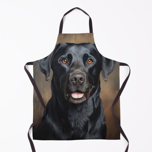 Item preview, Portrait of a Black Labrador Retriever designed and sold by Elisabeth Lucas.