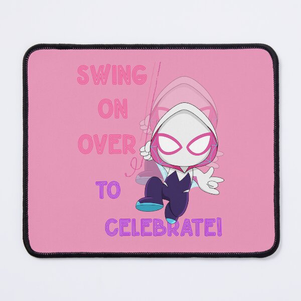 Item preview, Swing on over to celebrate, birthday invite spider ghost, cute baby spidey girl, grl pwr, cartoon ghost  designed and sold by Prime_Store.