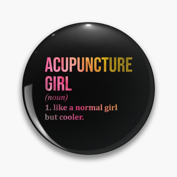 Item preview, Acupuncture Girl Definition Acupuncture in Watercolor designed and sold by XCIV.
