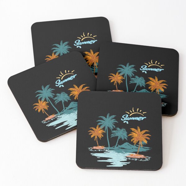 Item preview, Summer Beach | Cute design | Summer beach sun trees surfing designed and sold by Krsna Priya.