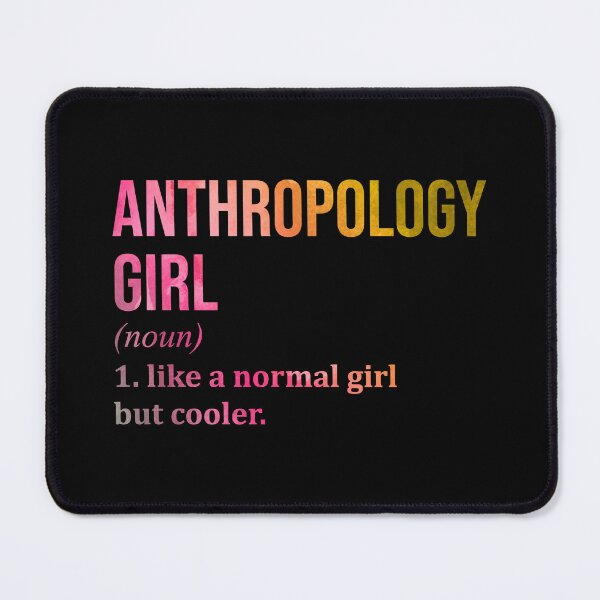 Item preview, Anthropology Girl Definition Anthropology in Watercolor designed and sold by XCIV.
