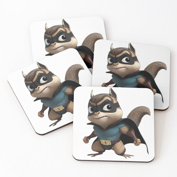 Item preview, Superhero Squirrel designed and sold by ZappyP.