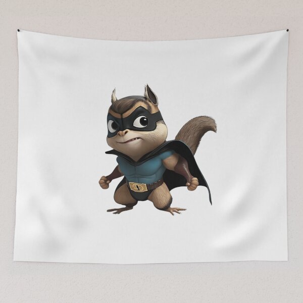 Item preview, Superhero Squirrel designed and sold by ZappyP.