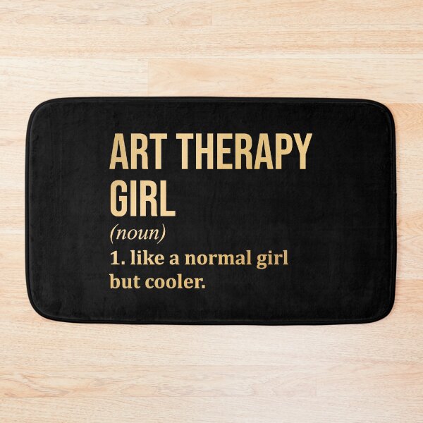 Item preview, Art Therapy Girl Definition Art Therapist in Gold designed and sold by XCIV.