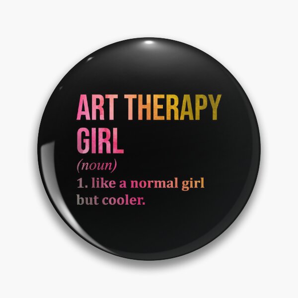 Item preview, Art Therapy Girl Definition Art Therapist in Watercolor designed and sold by XCIV.