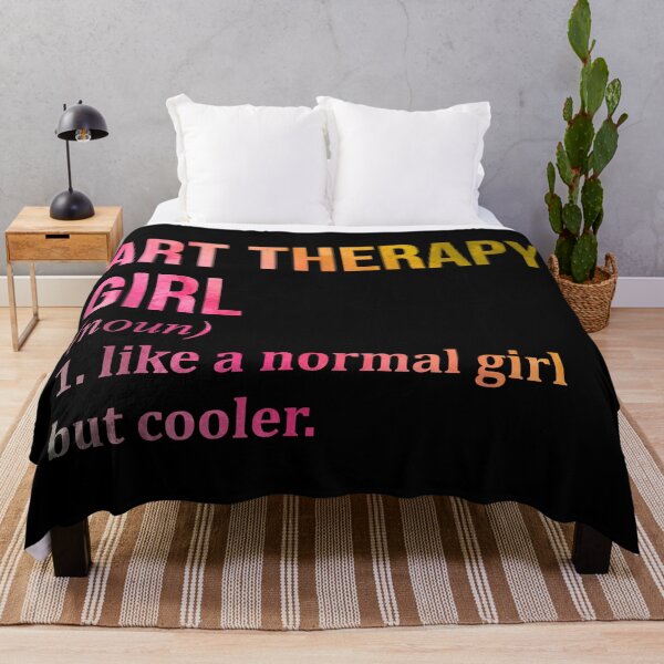 Item preview, Art Therapy Girl Definition Art Therapist in Watercolor designed and sold by XCIV.