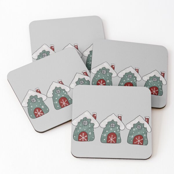 Item preview, winter houses designed and sold by Blumchen.
