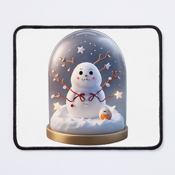Item preview, snow globe theme winter , deer, snowman designed and sold by KiraChie.