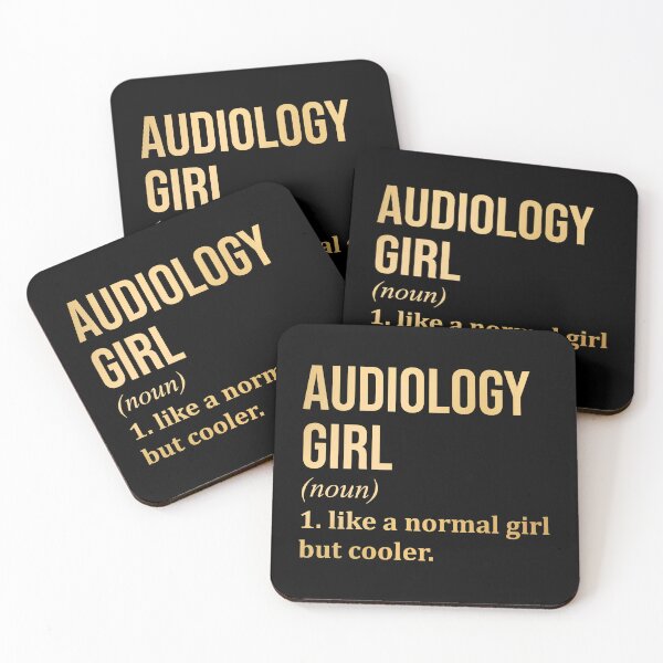 Item preview, Audiology Girl Definition Audiology in Gold designed and sold by XCIV.