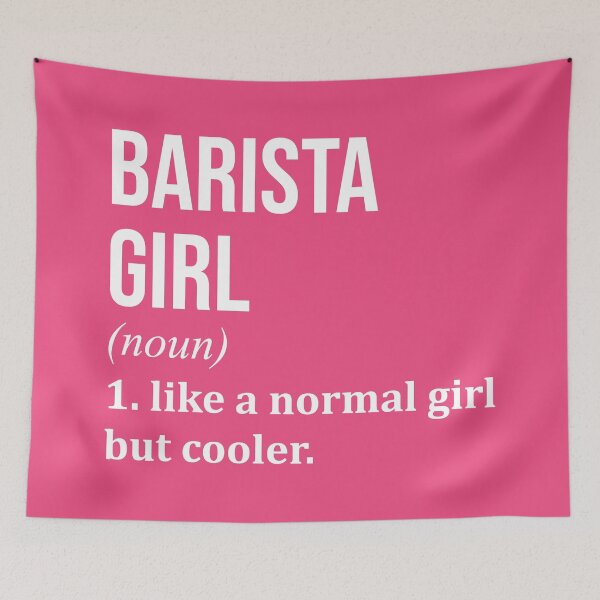 Item preview, Barista Girl Definition Barista for Women designed and sold by XCIV.