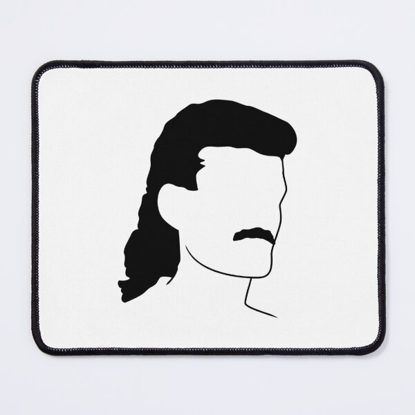 Item preview, Mullet mustache designed and sold by DerSenat.