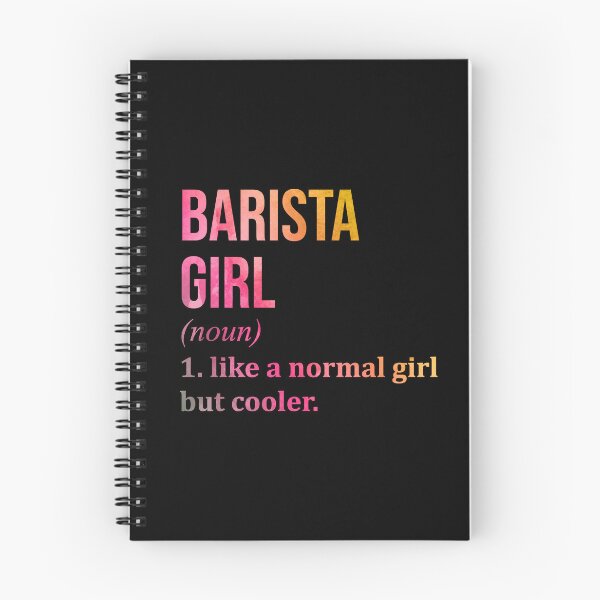 Item preview, Barista Girl Definition Barista in Watercolor designed and sold by XCIV.