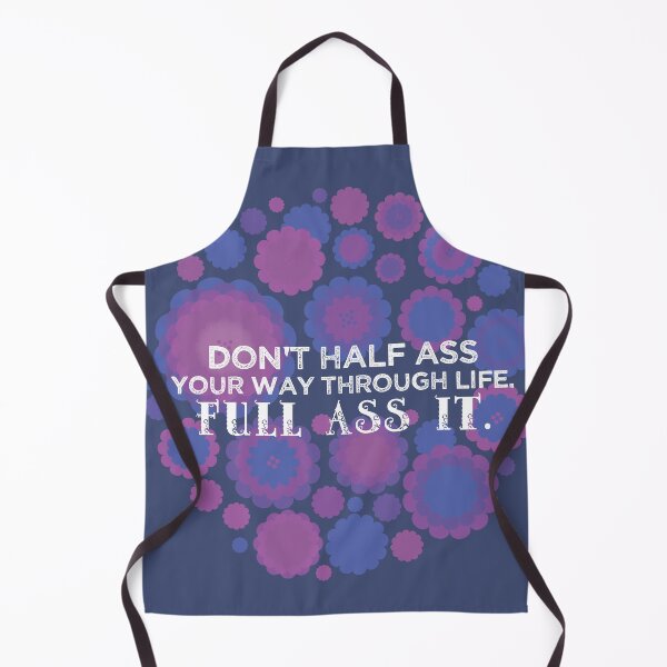 Item preview, Don't half ass life [catmint] designed and sold by deadbeatprince-typography.