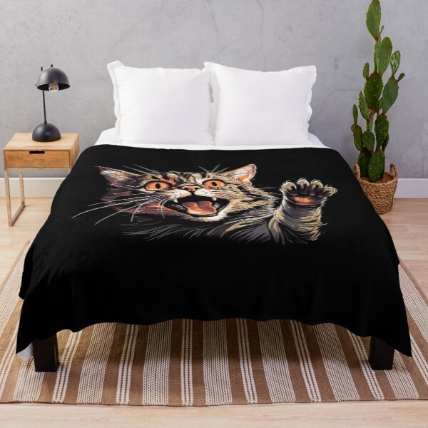 Item preview, Hissing cat, angry cat designed and sold by DerSenat.