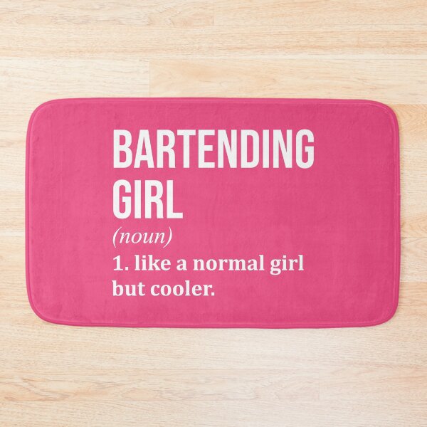 Item preview, Bartending Girl Definition Bartender for Women designed and sold by XCIV.
