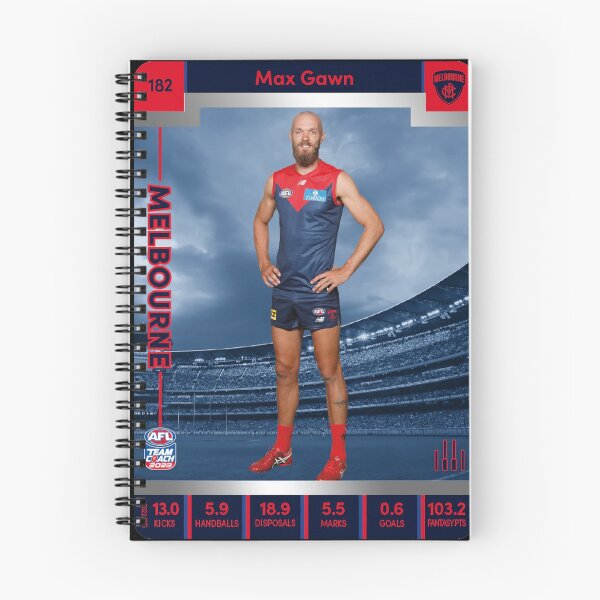 Item preview, Max Gawn, 182, Silver Parallel, 2023 Teamcoach AFL designed and sold by GregoryMendoza.