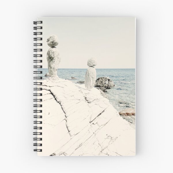 Item preview, Stacked rocks stone art beach photography designed and sold by by-jwp.