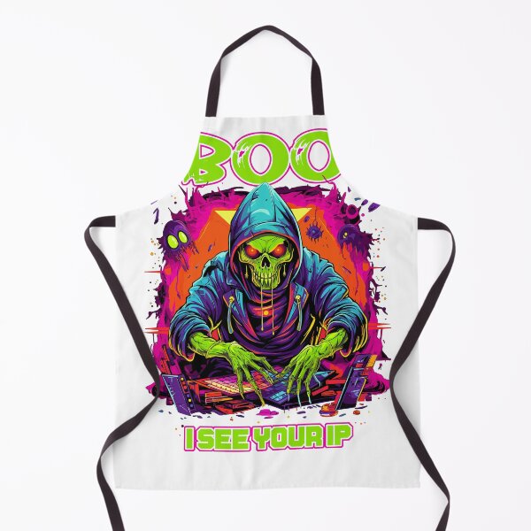 Item preview, Boo I See Your IP Nerdy Halloween Hacker Special designed and sold by Cedinho.