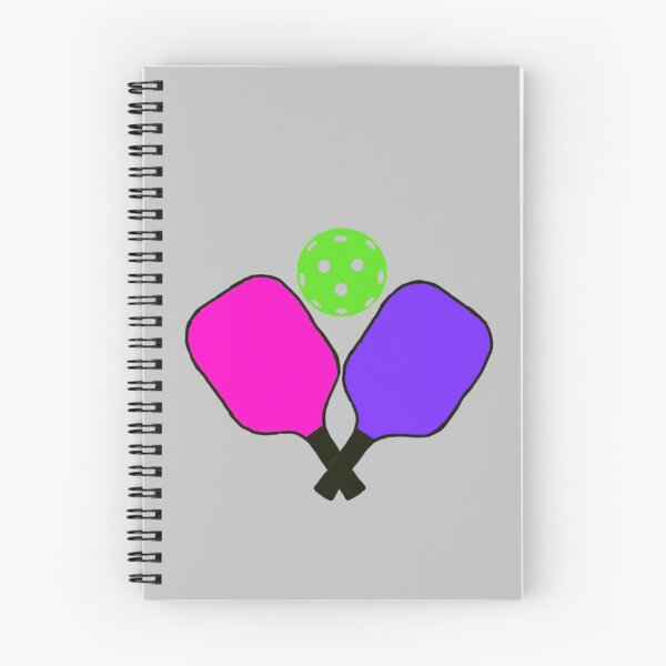 Item preview, Pink and purple Pickle ball paddles with ball designed and sold by bluemirrorball.