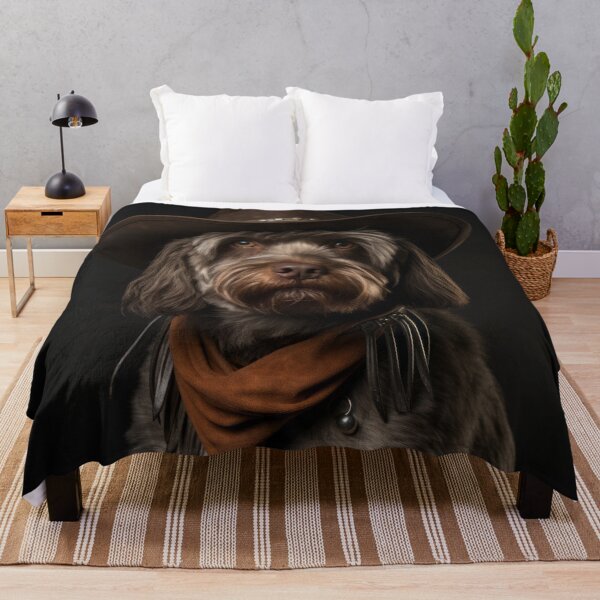 Item preview, Cowboy Dog - Wirehaired Pointing Griffon designed and sold by Merchgard.