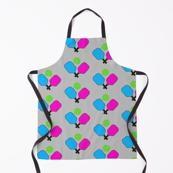 Item preview, pink and blue Pickle ball paddles with ball designed and sold by bluemirrorball.
