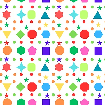 Artwork thumbnail, Colorful Geometric Pattern by PatternXS