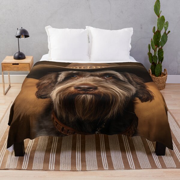 Item preview, Cowboy Dog - Wirehaired Pointing Griffon designed and sold by Merchgard.