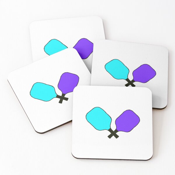 Item preview, purple and blue Pickle ball paddle designed and sold by bluemirrorball.