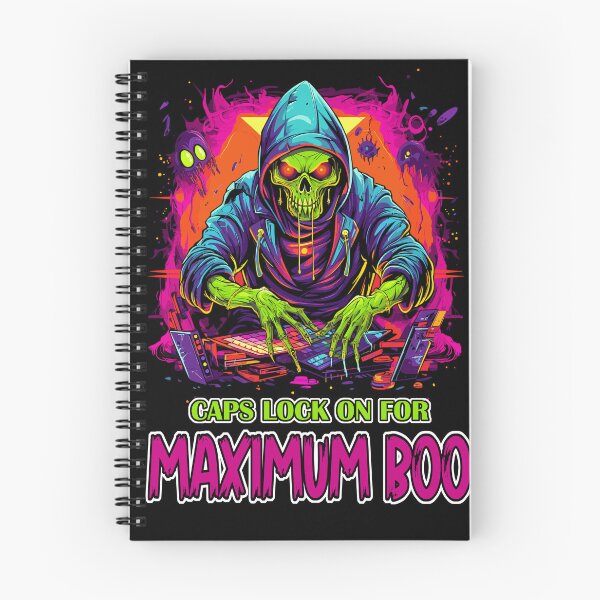 Item preview, CAPS LOCK ON for Maximum BOO: Techy Fright Night designed and sold by Cedinho.