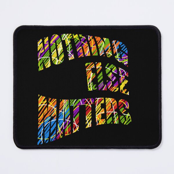 Item preview, Nothing else matters colourful metal fun lettering designed and sold by SoulTrekking.