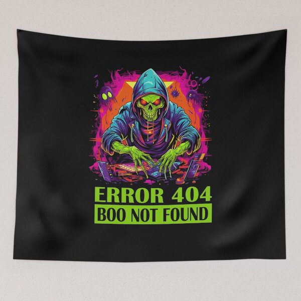 Item preview, Error 404 BOO Not Found Halloween Costume Geeky designed and sold by Cedinho.
