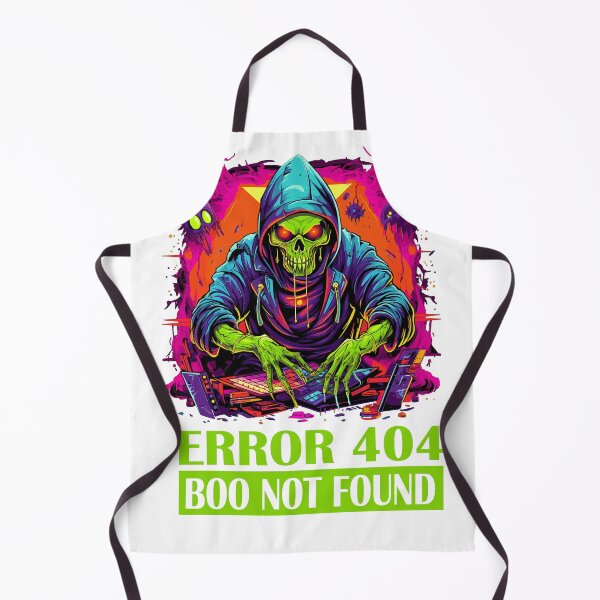 Item preview, Error 404 BOO Not Found Halloween Costume Geeky designed and sold by Cedinho.