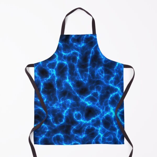 Item preview, Abstract Neon Blue Electricity Swirls  designed and sold by Sybille-Yates.
