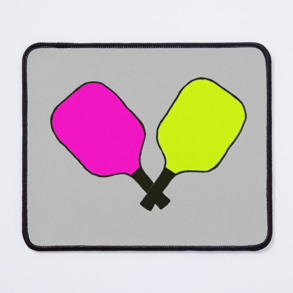 Item preview, pink and green Pickle ball paddles designed and sold by bluemirrorball.