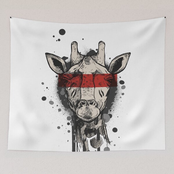 Item preview, Graffiti giraffe designed and sold by NerdyBerlin.