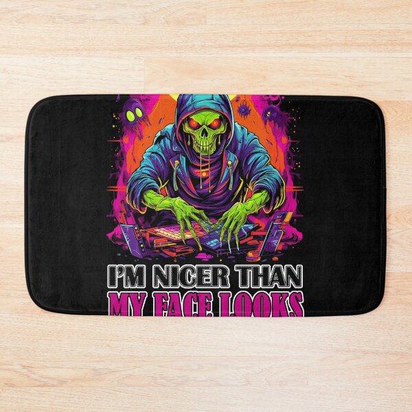 Item preview, I'm Nicer than my Face looks for Halloween Tech Supporter  designed and sold by Cedinho.